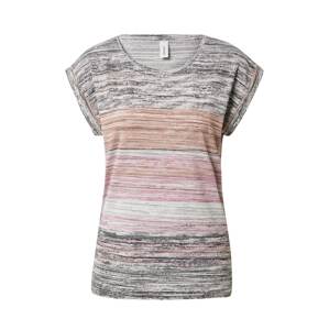 Soyaconcept T-Shirt 'Galina 5'  pink / černá / bílá / oranžová