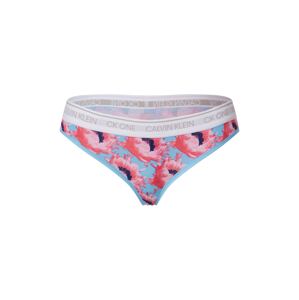 Calvin Klein Underwear Tanga  pink / světlemodrá / kobaltová modř