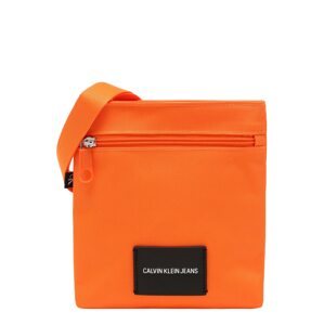 Calvin Klein Jeans Taška přes rameno  jasně oranžová / černá / bílá