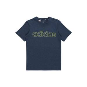 ADIDAS PERFORMANCE Funkční tričko  marine modrá / žlutá