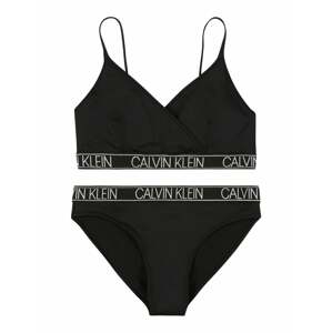 Calvin Klein Swimwear Bikiny  černá