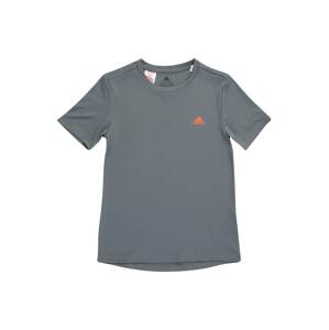 ADIDAS PERFORMANCE Funkční tričko  chladná modrá / oranžová