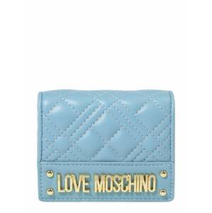 Love Moschino Peněženka  kouřově modrá