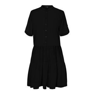 Vero Moda Petite Košilové šaty  černá