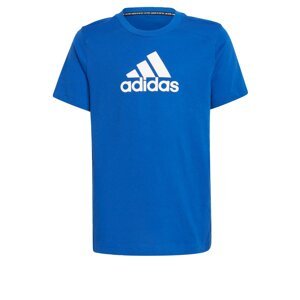 ADIDAS PERFORMANCE Funkční tričko  královská modrá / bílá