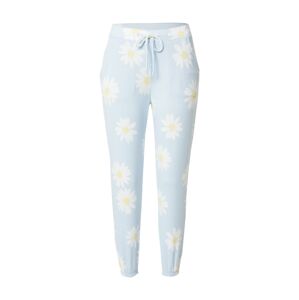 HOLLISTER Pyžamové kalhoty  světlemodrá / bílá / žlutá