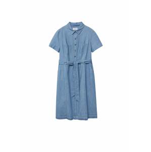 MANGO Košilové šaty 'Claire'  modrá džínovina