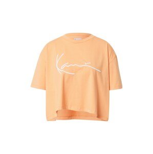 Karl Kani Oversized tričko  jasně oranžová / bílá