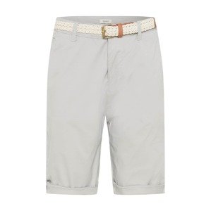 ESPRIT Chino kalhoty  světle šedá / bílá / karamelová