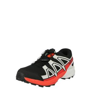 SALOMON Sportovní boty 'SPEEDCROSS CSWP'  černá / bílá / červená