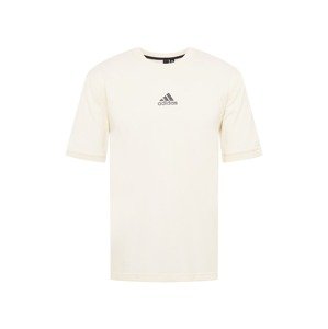 ADIDAS PERFORMANCE Funkční tričko  bílá / offwhite / černá