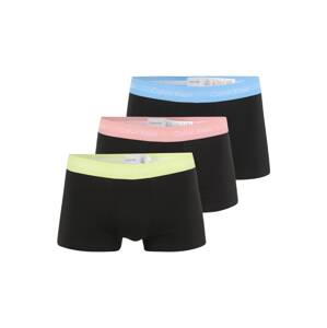 Calvin Klein Underwear Boxerky  černá / bílá / světle žlutá / světlemodrá / světle růžová