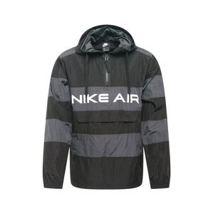 Nike Sportswear Přechodná bunda 'Air Unlined'  šedá / černá