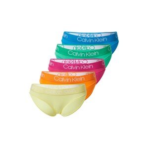 Calvin Klein Underwear Kalhotky  světle žlutá / oranžová / nebeská modř / nefritová / pitaya