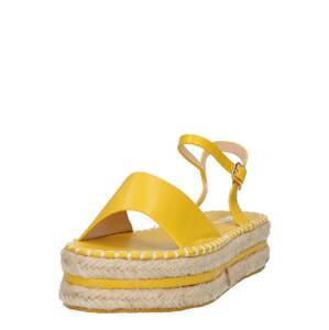 BEBO Páskové sandály 'MONROE'  žlutá