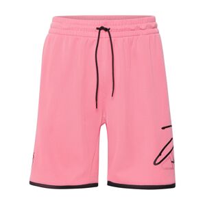 ADIDAS PERFORMANCE Sportovní kalhoty  pink / černá