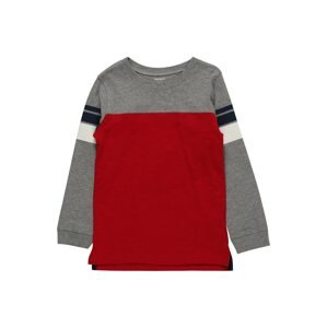 Carter's Sweatshirt  červená / šedý melír / tmavě modrá / bílá