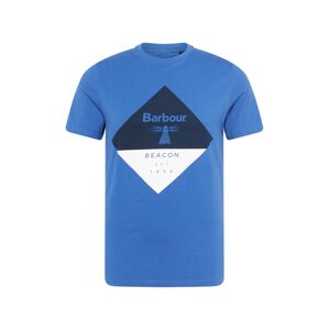 Barbour Beacon Tričko  královská modrá / marine modrá / bílá