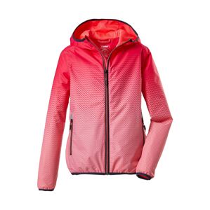 KILLTEC Sportovní bunda 'Lyse'  svítivě oranžová / tmavě růžová