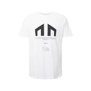 MOROTAI Funkční tričko  bílá / černá