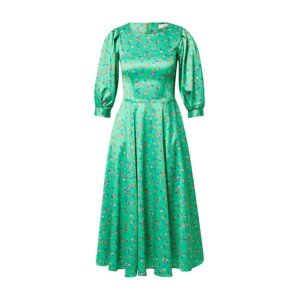 Closet London Košilové šaty modrá / zelená / růžová
