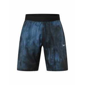 Reebok Sport Sportovní kalhoty 'Epic' chladná modrá / černá