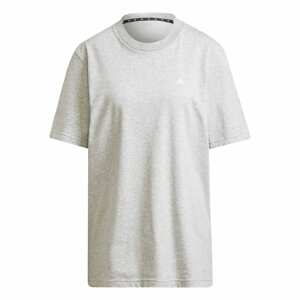 ADIDAS PERFORMANCE Funkční tričko  světle šedá / bílá