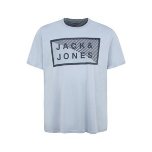Jack & Jones Plus Tričko 'SHAWN'  světlemodrá / námořnická modř