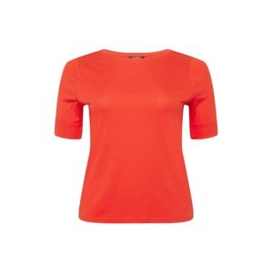 Lauren Ralph Lauren Plus Tričko 'JUDY' oranžově červená
