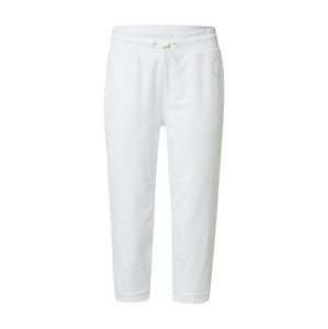 ESPRIT SPORT Sportovní kalhoty  bílá / světle zelená