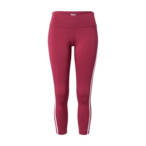 Reebok Sport Sportovní kalhoty pitaya / bílá