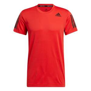 ADIDAS PERFORMANCE Funkční tričko 'Warrior'  červená / černá