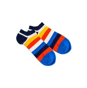 DillySocks Ponožky  modrá / tmavě modrá / bílá / oranžová / červená