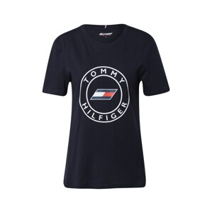 Tommy Sport Funkční tričko  tmavě modrá / bílá / námořnická modř / červená
