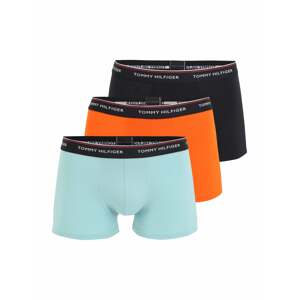 Tommy Hilfiger Underwear Boxerky  oranžová / tmavě modrá / azurová