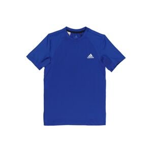 ADIDAS PERFORMANCE Funkční tričko  bílá / královská modrá