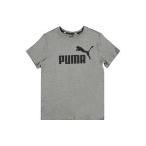 PUMA Funkční tričko  šedý melír / černá
