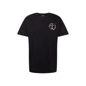 Libertine-Libertine T-Shirt 'Beat Pulpo II'  černá / bílá