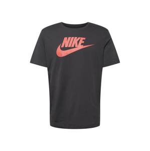 Nike Sportswear Tričko  antracitová / světle červená