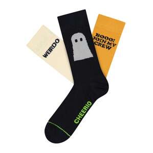 CHEERIO* Ponožky 'Weird Ghost Crew'  mix barev