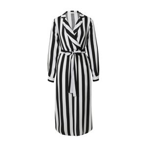 Guido Maria Kretschmer Collection Košilové šaty 'Denise'  černá / bílá