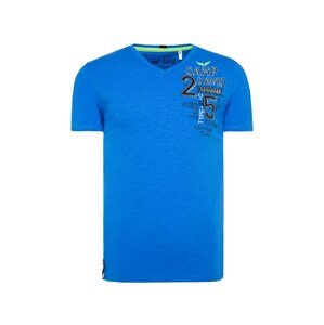 CAMP DAVID T-Shirt  modrá / černá / bílá