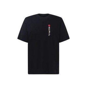 EDWIN Tričko 'Kamifuji'  červená / černá / bílá
