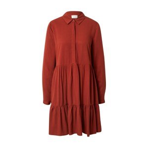 VILA Košilové šaty 'Morose'  rezavě červená