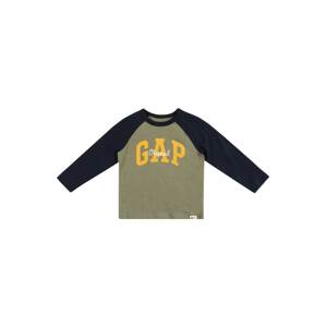 GAP Tričko  khaki / námořnická modř / žlutá