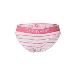 Calvin Klein Underwear Kalhotky  pink / bílá