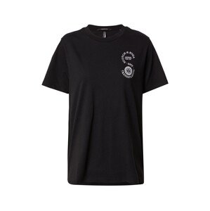 SCOTCH & SODA T-Shirt  černá / bílá