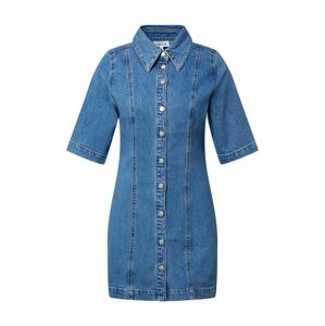 EDITED Košilové šaty 'Nica'  modrá džínovina