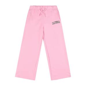 NAME IT Kalhoty 'LACIA'  pastelově růžová / černá