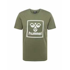 Hummel Funkční tričko  khaki / bílá